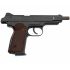 Пневматический пистолет Borner APS Blowback Black, кал. 4,5 мм (Стечкина)