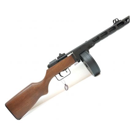 Страйкбольный пистолет-пулемет Snow Wolf PPSH EBB, пластик под дерево (SW-09)